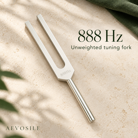 888 Hz Unweighted Tuning Fork