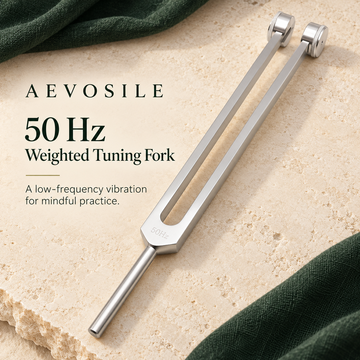 50 Hz Weighted Tuning Fork