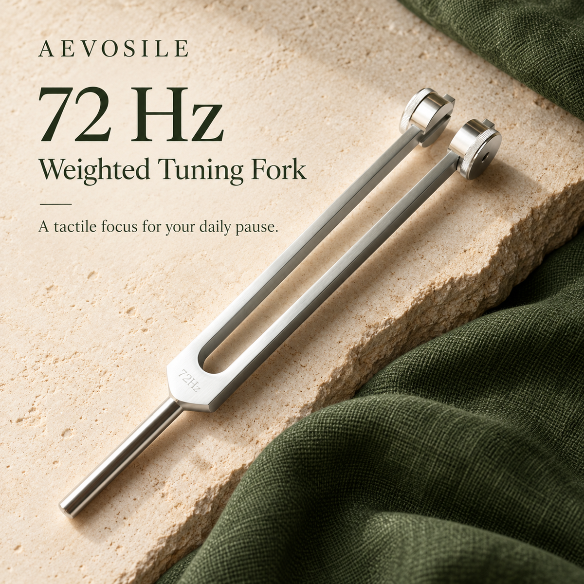 72 Hz Weighted Tuning Fork