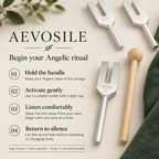 Angelic Tuning Fork Set — 4096 / 4160 / 4225 Hz