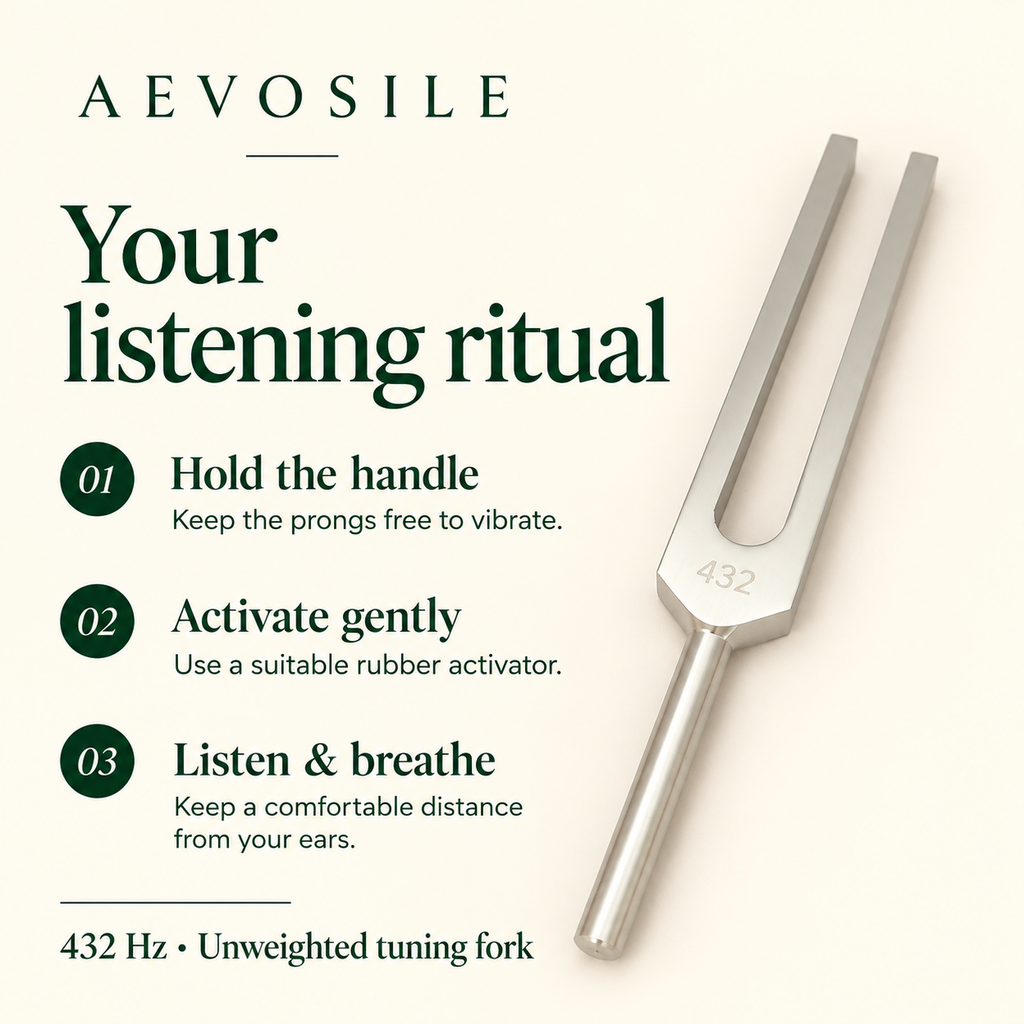 432 Hz Unweighted Tuning Fork