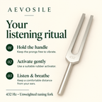 432 Hz Unweighted Tuning Fork