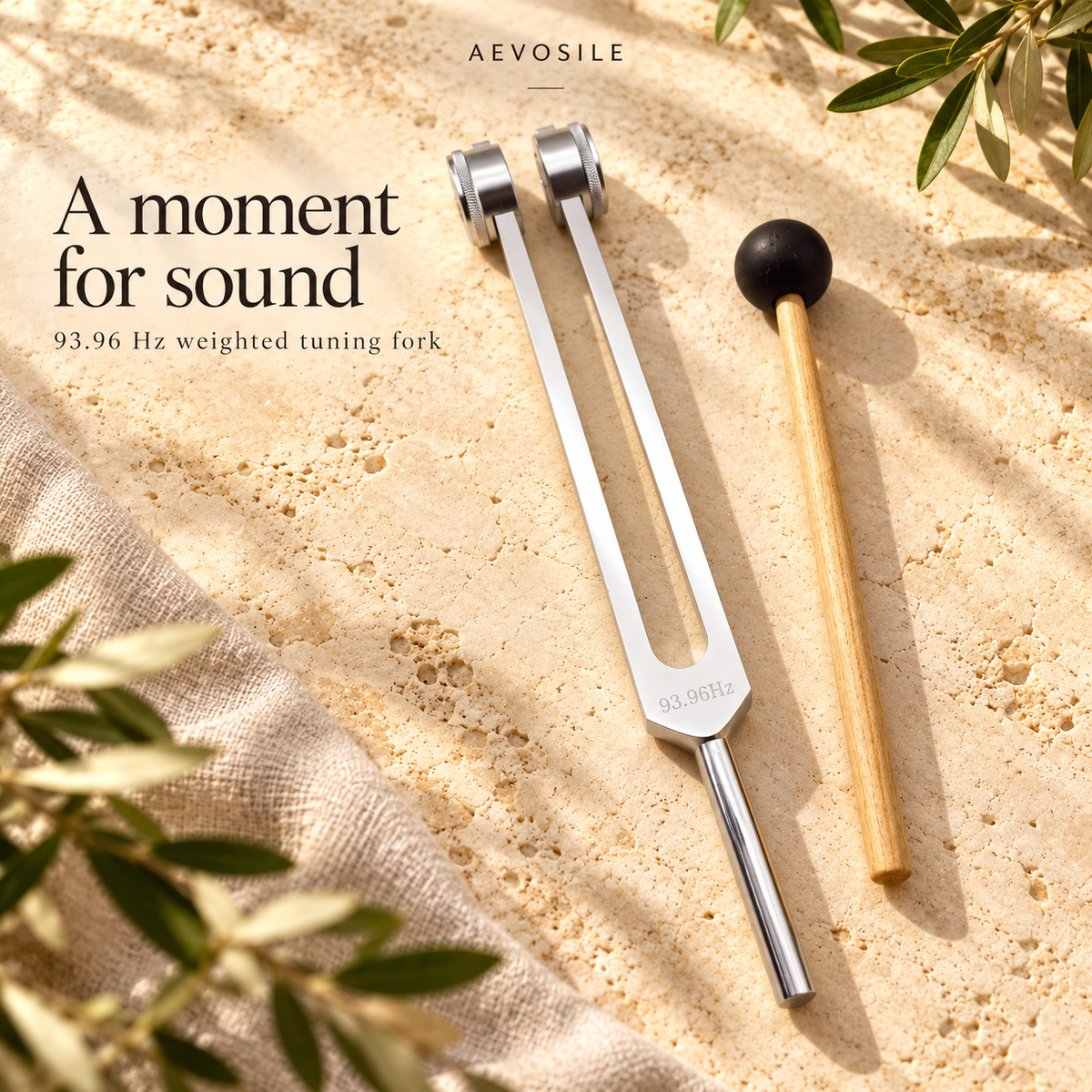 93.96 Hz Weighted Tuning Fork
