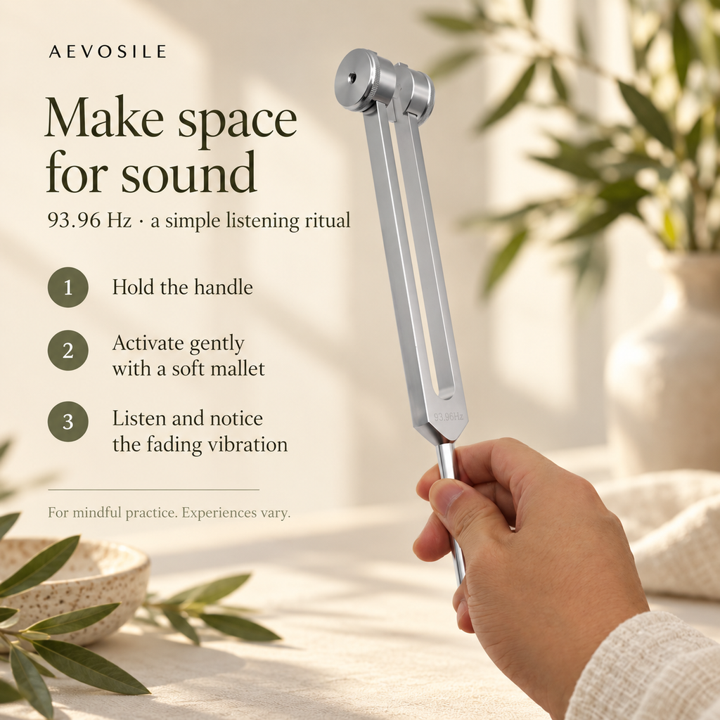 93.96 Hz Weighted Tuning Fork