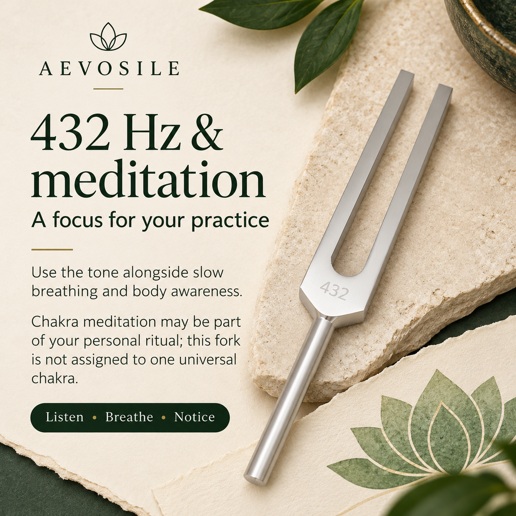 432 Hz Unweighted Tuning Fork
